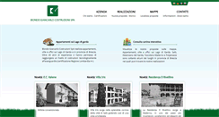 Desktop Screenshot of biondocostruzioni.com