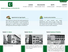 Tablet Screenshot of biondocostruzioni.com
